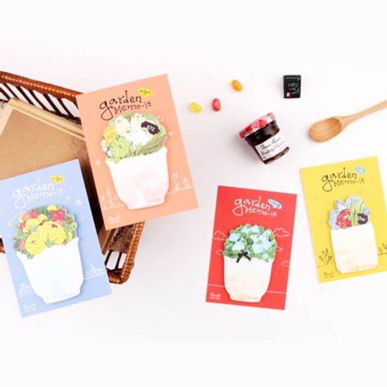 그레이스벨 가든 메모잇 12종