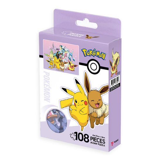 직소퍼즐 포켓몬스터 피카츄&이브이 프렌즈 108피스