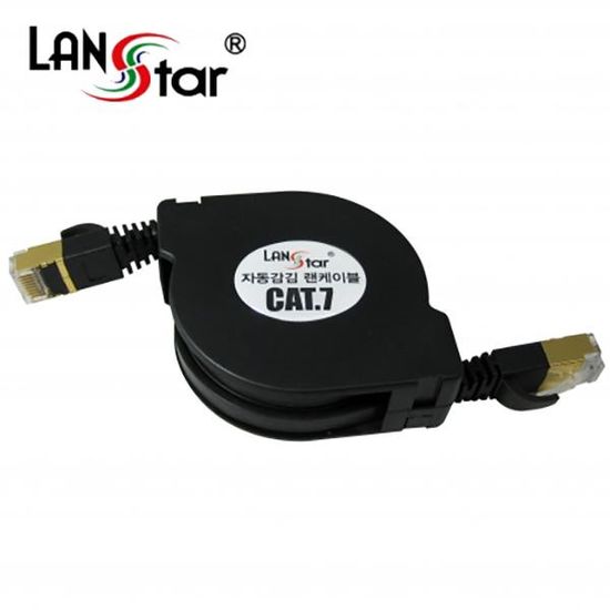 자동감김 케이블 UTP LAN CAT.7 1.5M
