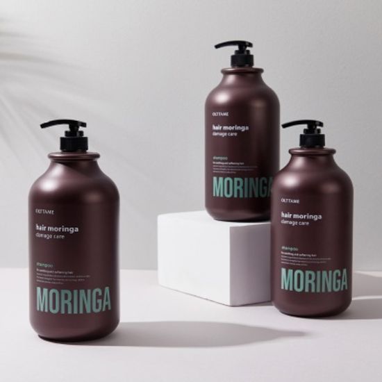 오르템 헤어 모링가 데미지 케어 샴푸/트리트먼트-모링가 샴푸 2000ml + 트리트먼트 1000ml