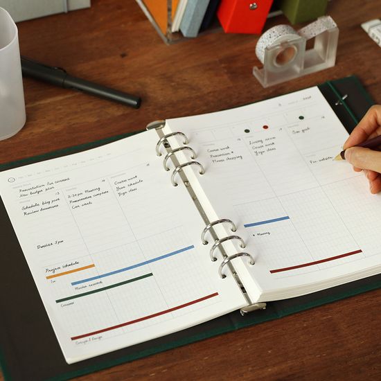 애티튜드 6공 위클리 플래너 A5