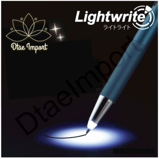제브라 LED 라이트 0.7mm 유성볼펜 Lightwrite P-BA96