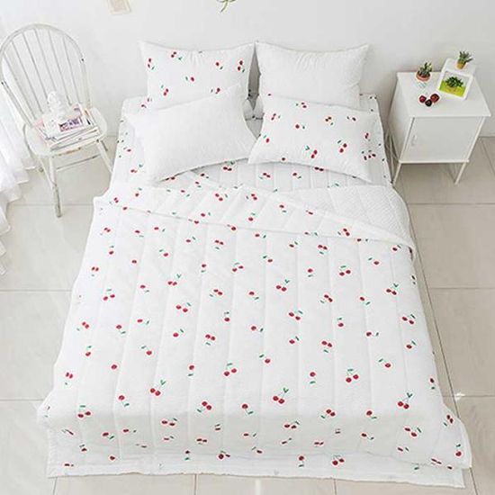 SUMMER Cherry 시어서커 이불SS+베개세트