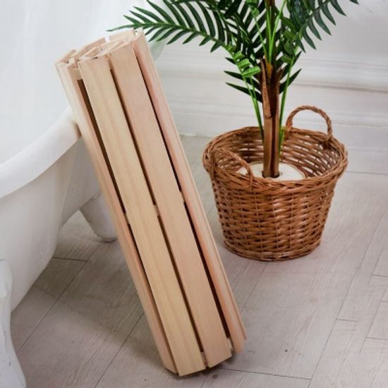 편백나무 고급 히노끼 원목 욕조 덮개 700x1200