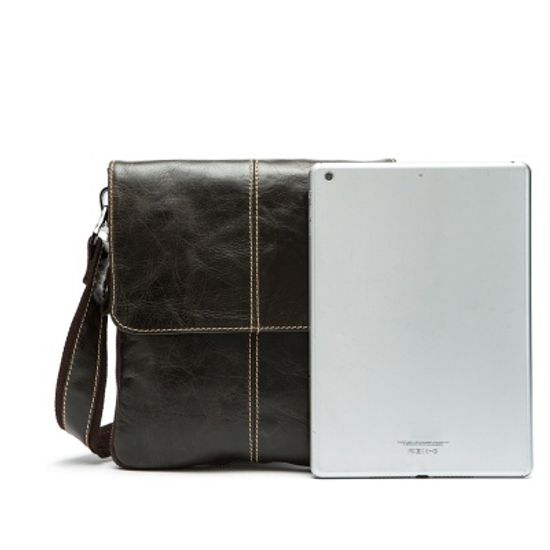 베닌 소가죽 크로스백/ 남성 보조가방