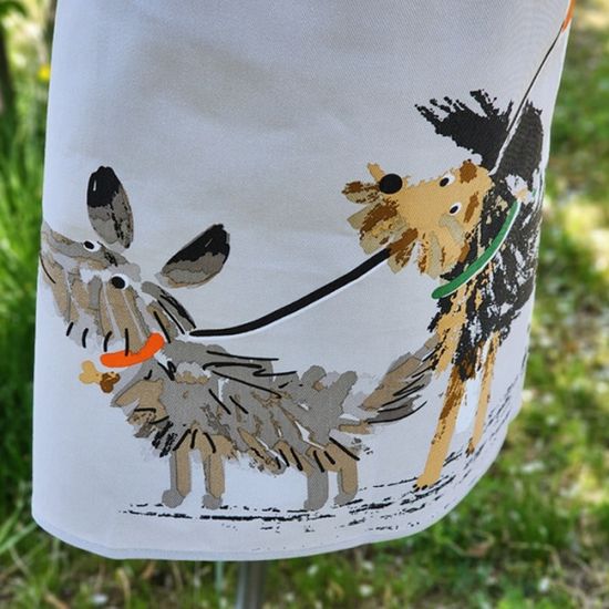 도그데이스 강아지 면 앞치마