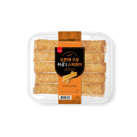 (상온)오븐에구운108겹스틱파이x3봉 유통기한2개월