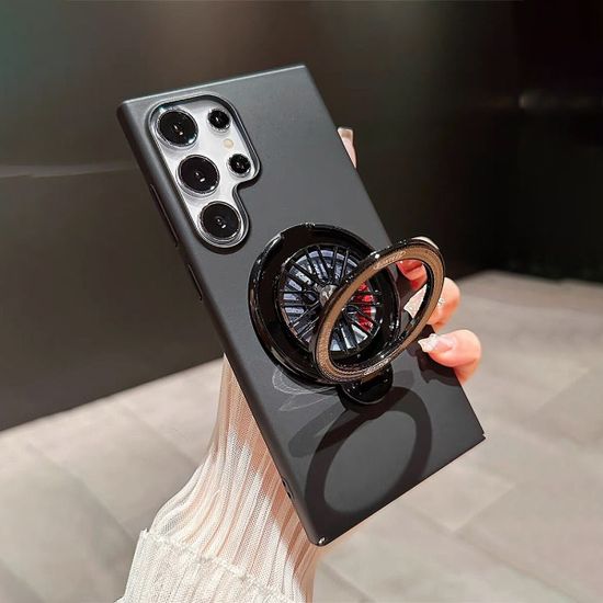 갤럭시s24 s23 맥세이프 호환 360회전 링 투명 케이스