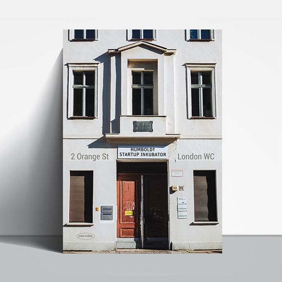 바우하우스 영국 감성 미드센추리 포스터