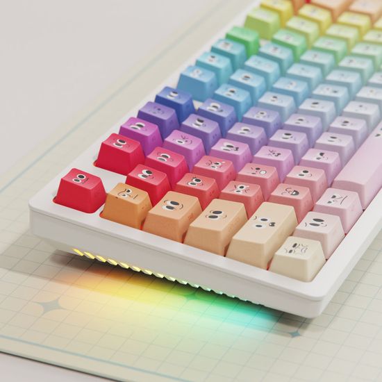 시이닷 와글바글 유선 LED 기계식 키보드