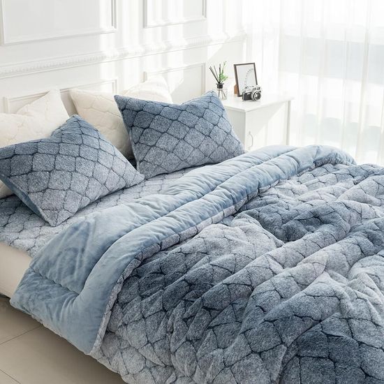 마인 벨벳브리즈 극세사 차렵이불 풀세트 S