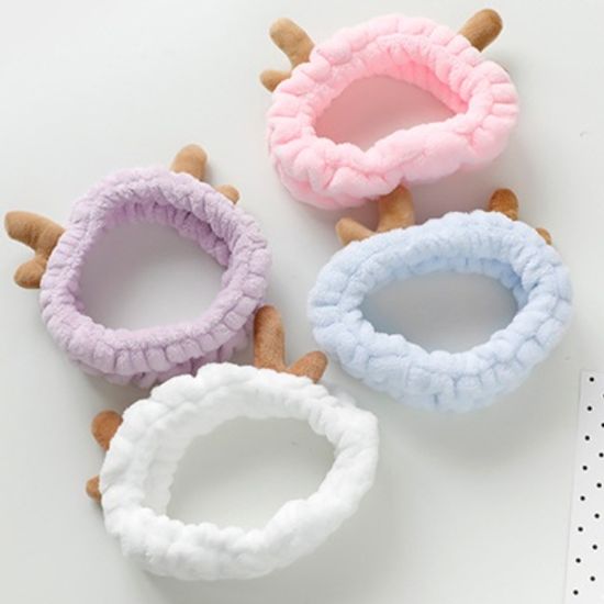 [클라모프] 아기사슴 목욕 헤어밴드 (색상 랜덤)