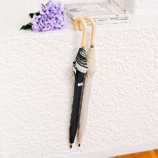wpc양산 UV차단 암막 도트 돔형 장양산 81-140959