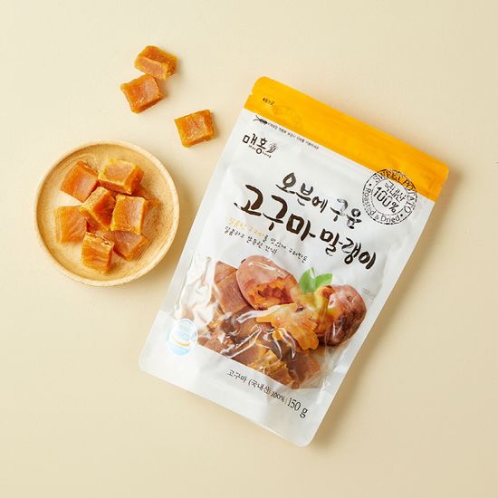 [매홍] 오븐에 구운 고구마 말랭이 150g (봉)