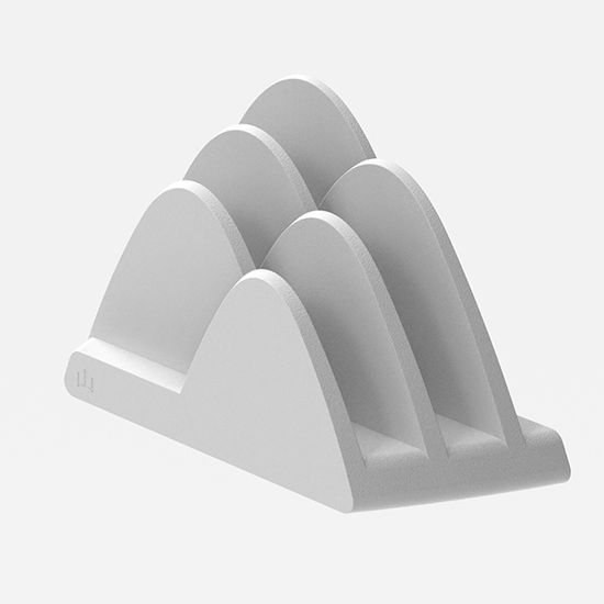 수묵화를 닮은 명함꽂이 산