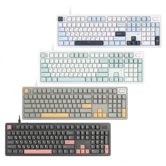 지클릭커 SPK107 8K 기계식 키보드 제주바다 37g