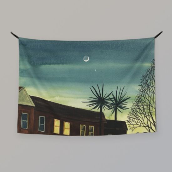 패브릭 포스터 / 손톱달