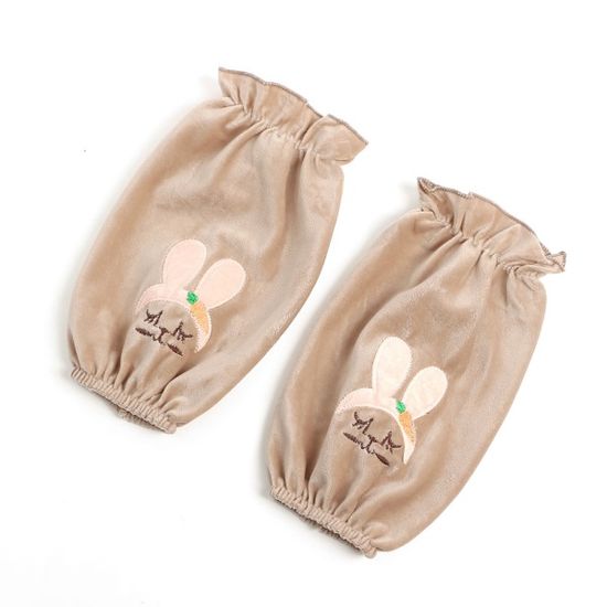 벨벳 바니 팔토시(브라운) 작업 미술 화방팔토시