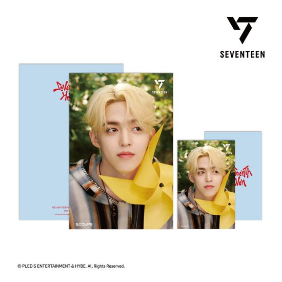 세븐틴 헤븐 HEAVEN PM 2:14 VER 3D 렌티큘러 엽서