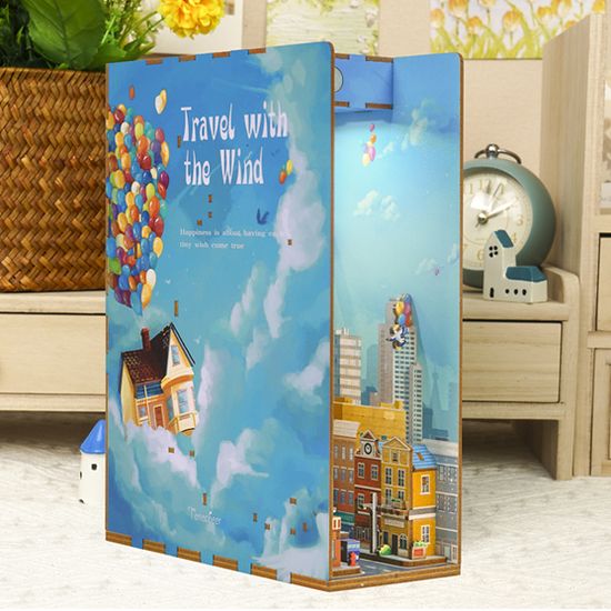 핸즈크라프트 DIY미니어처 북눅 바람과 함께하는 여행