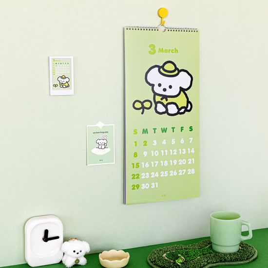 2026 코이 스프링 벽걸이 캘린더