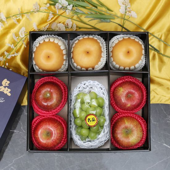 [자연예서] 명품 혼합 1호 과일선물세트(사과4+배3+샤