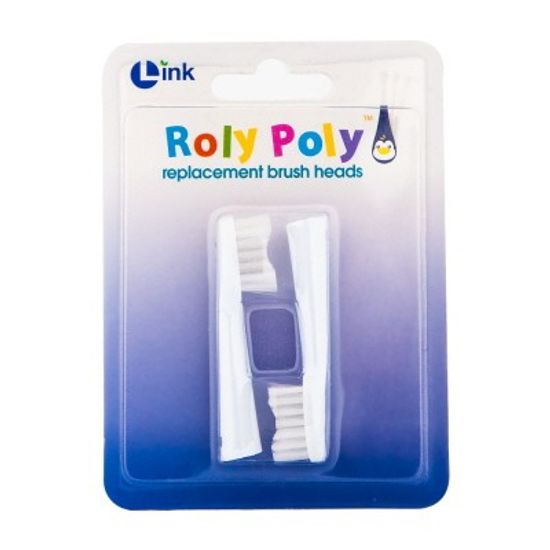 Link 유아/어린이 오뚝이 캐릭터칫솔 Roly Poly-토끼