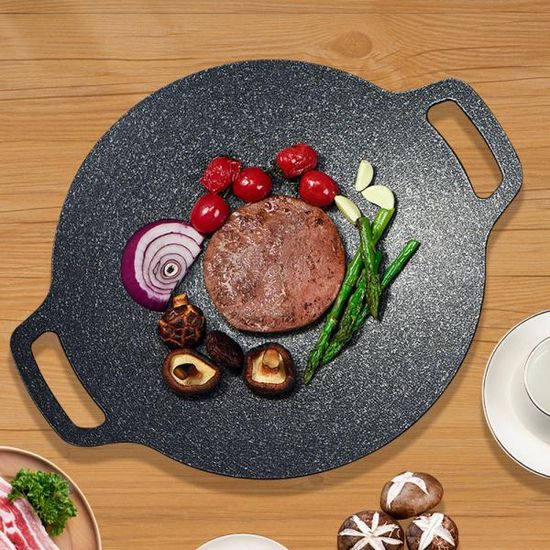 그리들 캠핑 세라믹 인덕션 불판 솥뚜껑 44cm K663