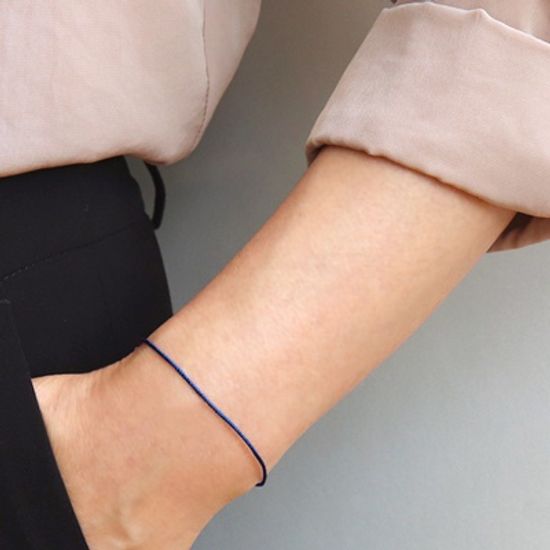 [선물포장] 플레인 탄생석 실팔찌