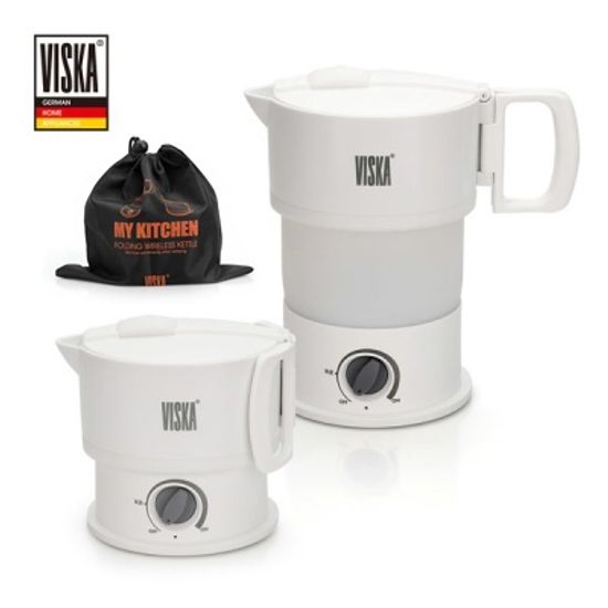 [특가찬스] 비스카 접이식 무선 전기포트