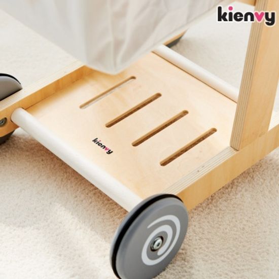 키앤비 원목 쇼핑카트 놀이