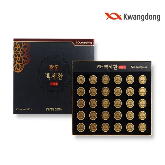 [광동] 백세환 3.75g x 30환 (1박스)
