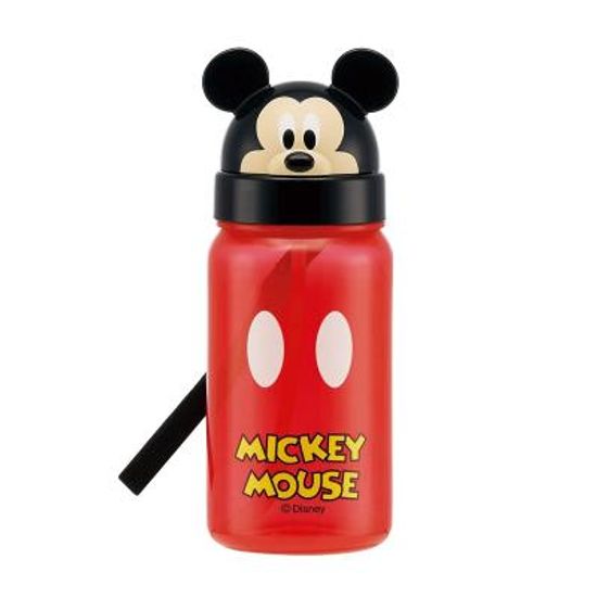 미키마우스 페이스 스트로 물통 350ML