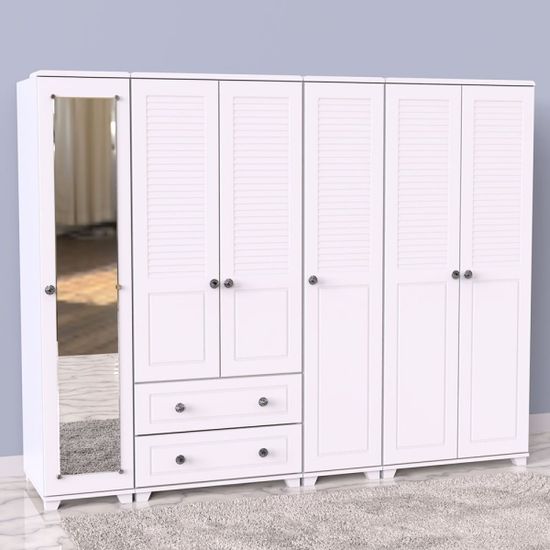 포이 틈새 옷장 40cm 싱글 장롱 전신거울 행거 (착불)