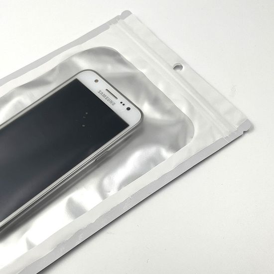 걸이형 지퍼백 화이트 (16cmX24cm)(WE5D2B0)