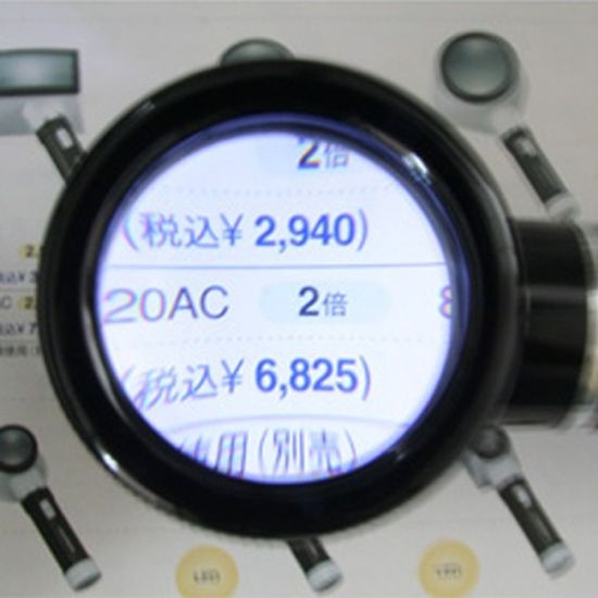 [I.L.K] 이케다 LED조명확대경 M-88 (5배율)