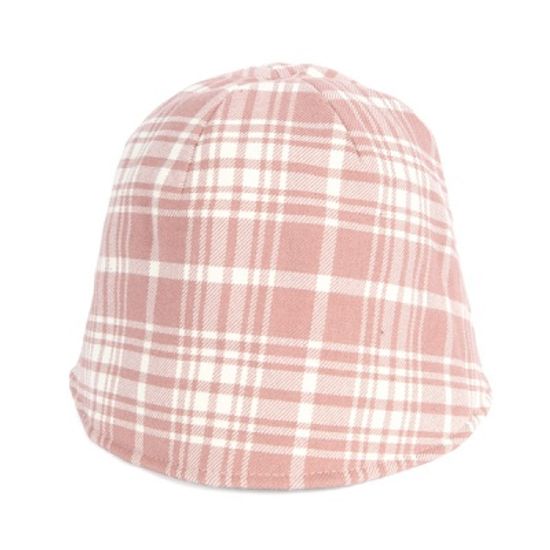 [디꾸보]글렌 체크 클로슈 햇 여성모자 AH100