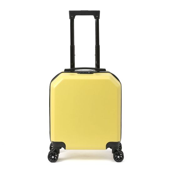 원츄 미니 캐리어 기내용 소형 캐리어 18형 옐로우