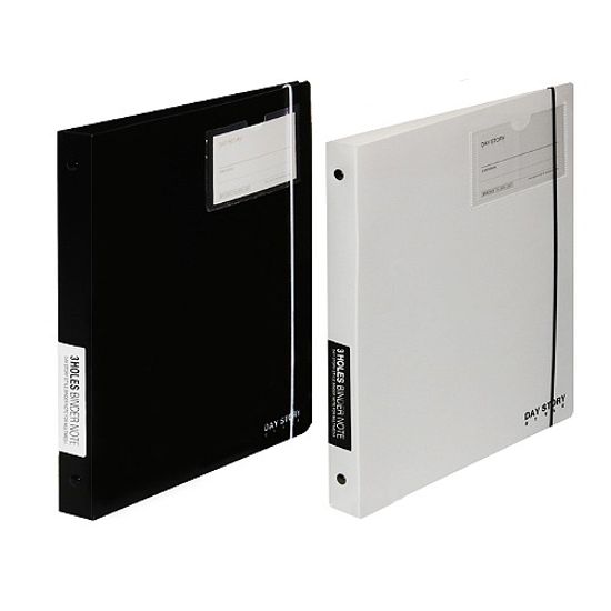 데이스토리 밴드장착 3공 포켓 PP 바인더노트 2권