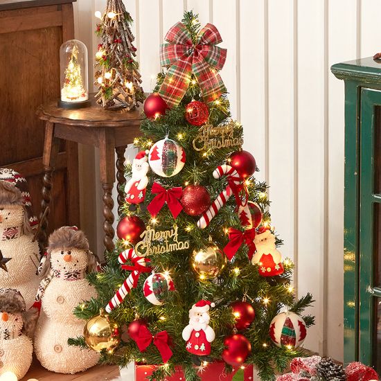 [도토로]120cm 꼬깔 산타 장식세트