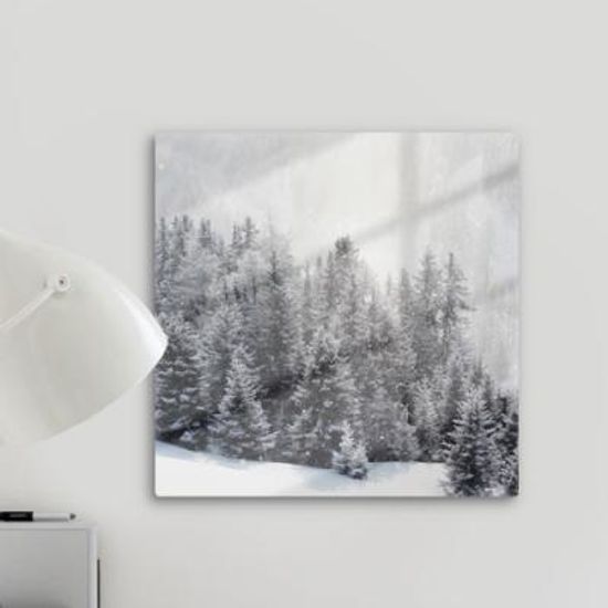 da184-폼아크릴액자38CmX38Cm_겨울날의소나무