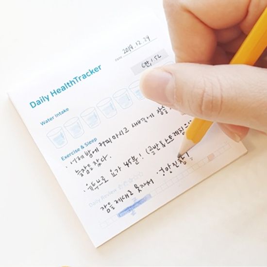 다이어트 하드커버 다이어리 SET-파인애플 좋아