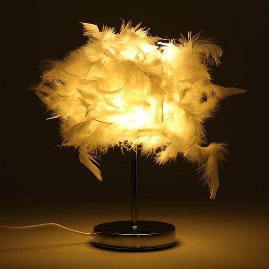 이카루스 깃털 무드등(화이트)USB LED 인테리어스탠드