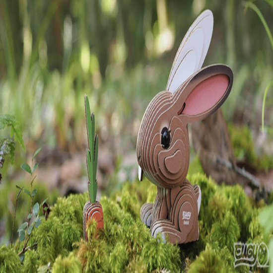유기(Eugy) 3D퍼즐 Rabbit 토끼 071