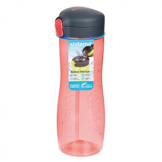 [시스테마]트리탄 퀵플립 스포츠물병 800ml (6color)