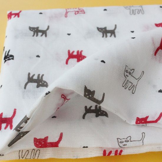 캣 나들이 (손수건 스카프)