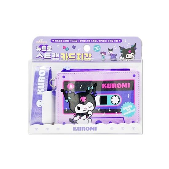 쿠로미 뉴트로 스트랩 카드지갑C32719