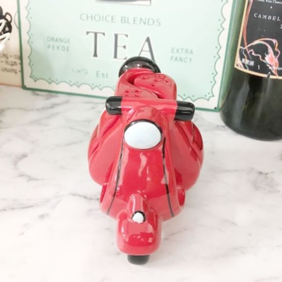 이탈리안 스쿠터 도자기 데코 소품 3color