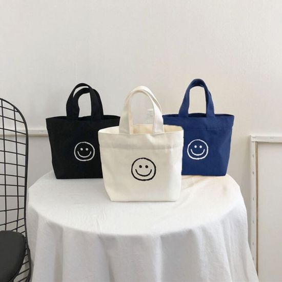 스마일 미니 에코백(WBE3A84)