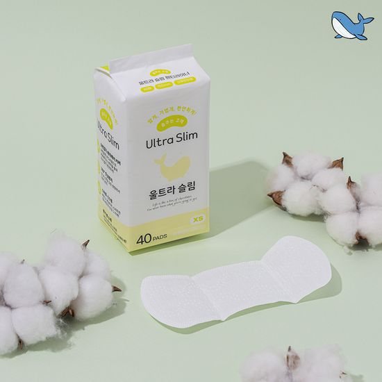 춤추는고래 대용량 슬림 팬티라이너 40P X 5팩/200매